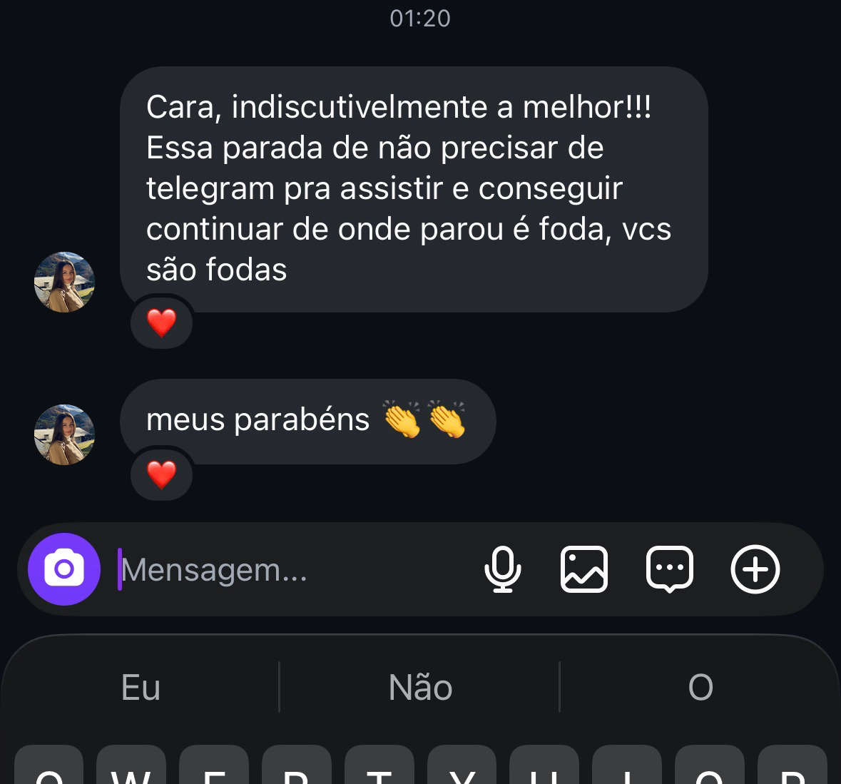 Depoimento de cliente