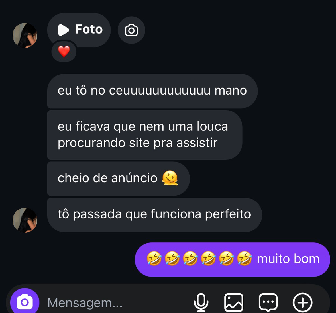 Depoimento de cliente